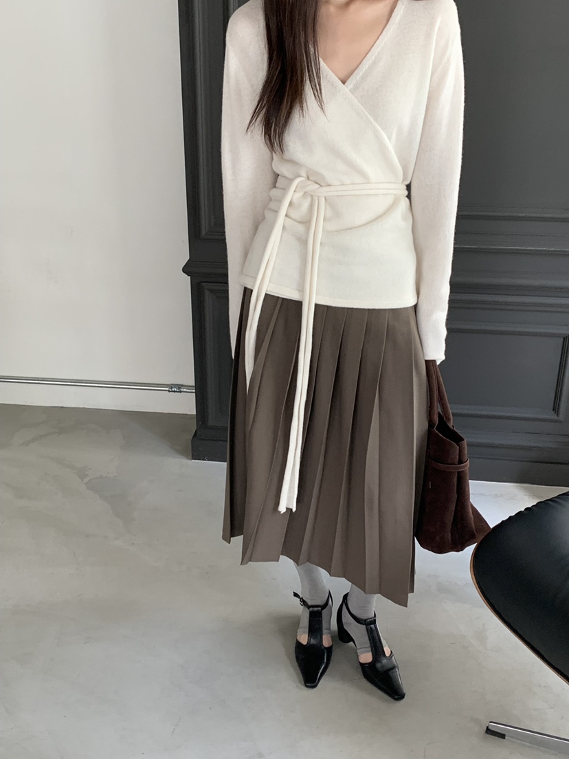 RIVER RAIN東大門㊣實拍女士新品職業25秋冬休閑人氣真品長裙RIVER RAIN長裙