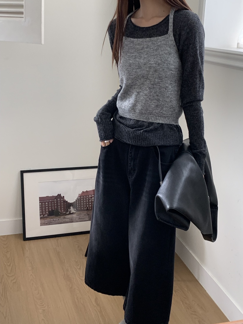 RIVER RAIN東大門㊣代購女士新品休閑25秋冬職業套裝兩件套RIVER RAIN套裝
