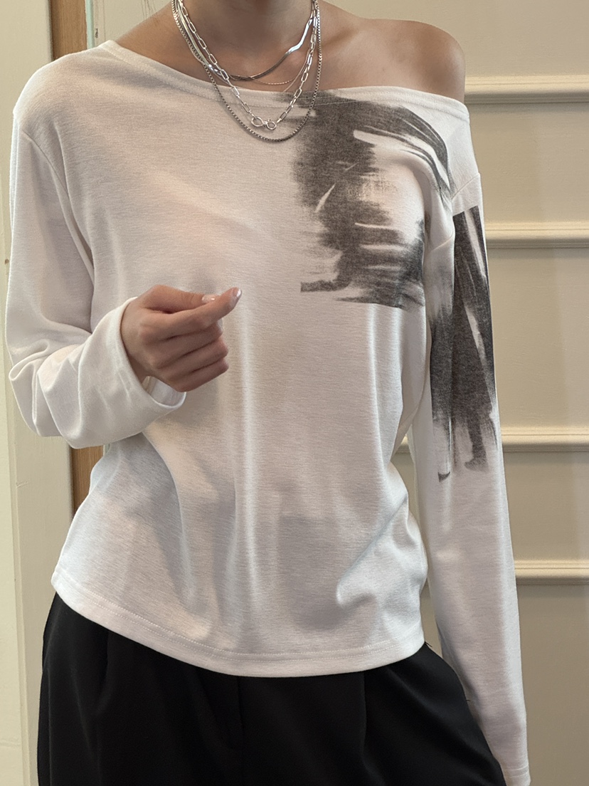 UNA/THE MAY東大門㊣代購女裝新品休閑真品人氣熱賣長袖T恤THEMAY/UNA長袖T恤圖色1