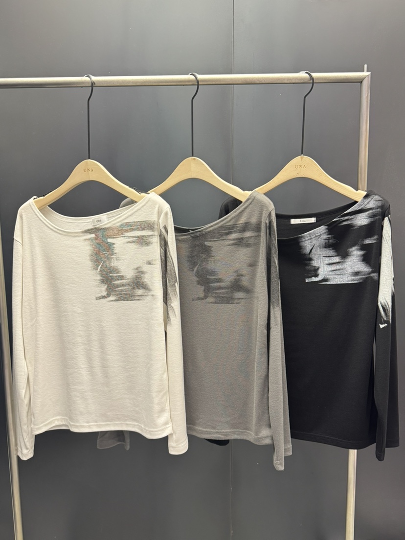 UNA/THE MAY東大門㊣代購女裝新品休閑真品人氣熱賣長袖T恤THEMAY/UNA長袖T恤圖色2左二色