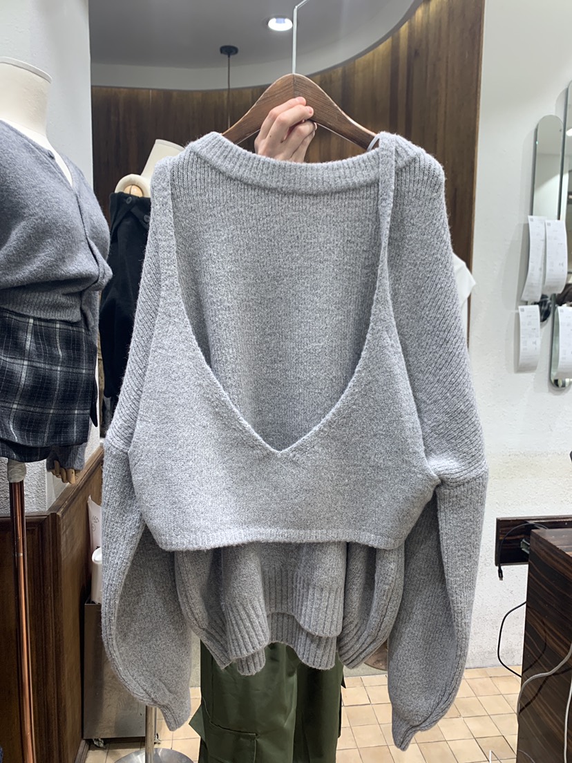 2TWO MOON東大門㊣直郵女士新品推薦人氣休閑真品時尚針織衫2TWO MOON針織衫圖色2