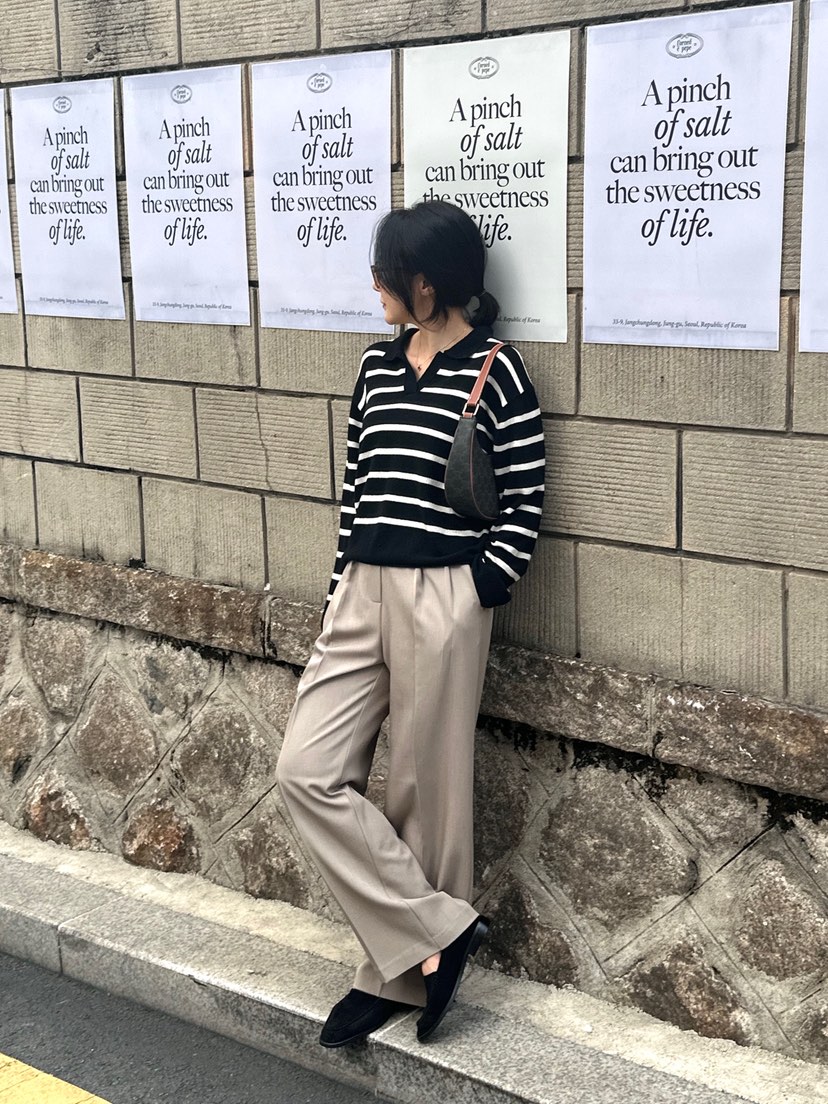 HEIZE韓國直郵㊣女裝新品25秋冬推薦職業真品人氣時尚休閑褲HEIZE休閑褲