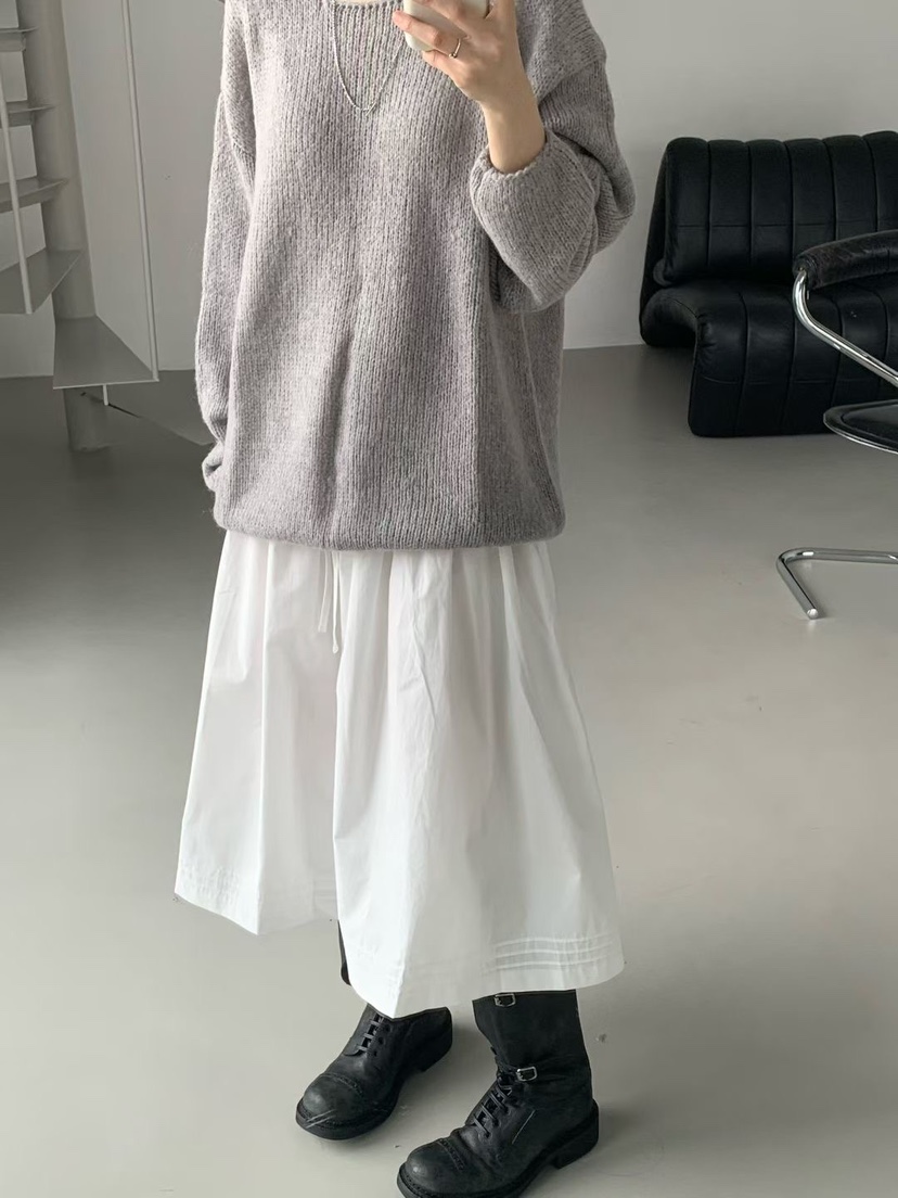 TAF東大門㊣實拍女士新品25秋冬真品時尚職業熱賣半身裙中短裙TAF半身裙/中短裙