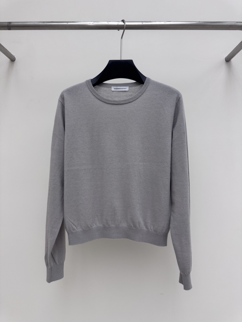 MUSHROOM EFFECT韓國直郵㊣女士新品25秋冬真品職業針織衫MUSHROOM EFFECT針織衫圖色2
