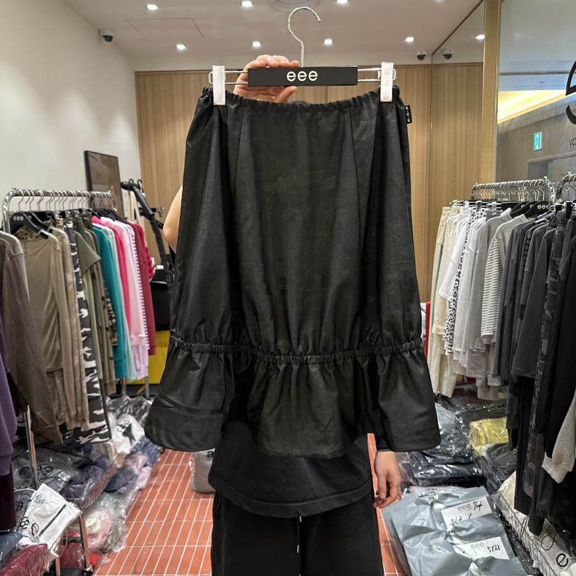 E/E/E東大門㊣實拍女裝新品時尚休閑熱賣真品推薦長裙迷彩E/E/E長裙