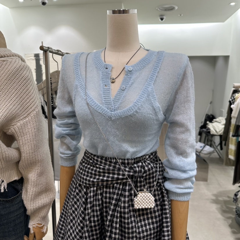 PART3東大門㊣直郵女裝新款時尚職業25秋冬套裝兩件套馬海毛Part.3套裝