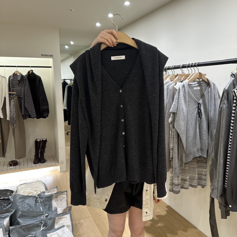 WINSOME東大門㊣直郵女裝新品真品職業時尚套裝兩件套披肩開衫WINSOME套裝圖色3