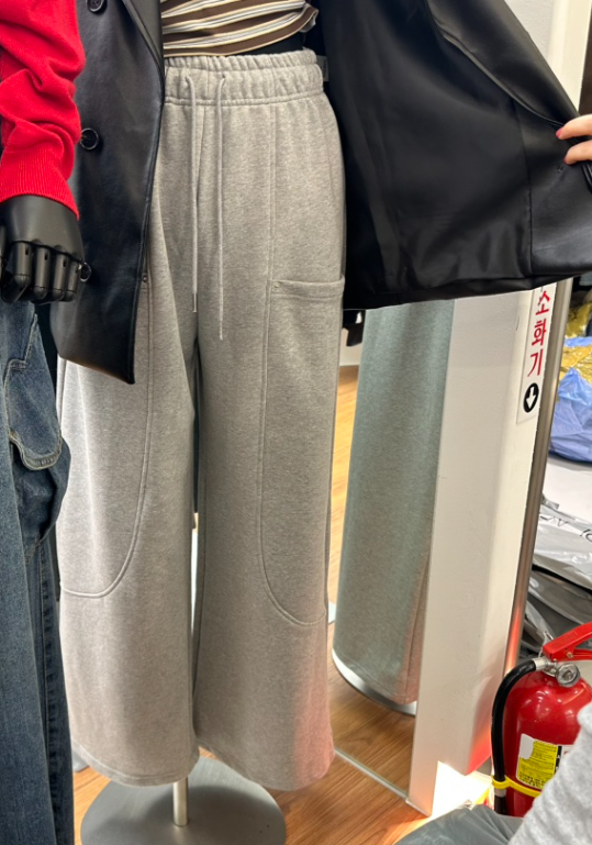 GABIZON韓國代購㊣女士新款人氣推薦休閑時尚職業25秋冬休閑褲GABIZON休閑褲圖色2