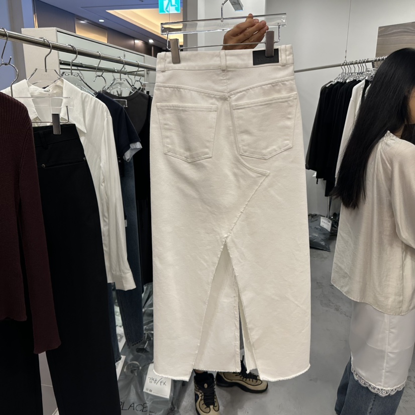PAVEL韓國代購㊣女士新品時尚人氣真品25秋冬熱賣推薦休閑長裙PAVEL長裙