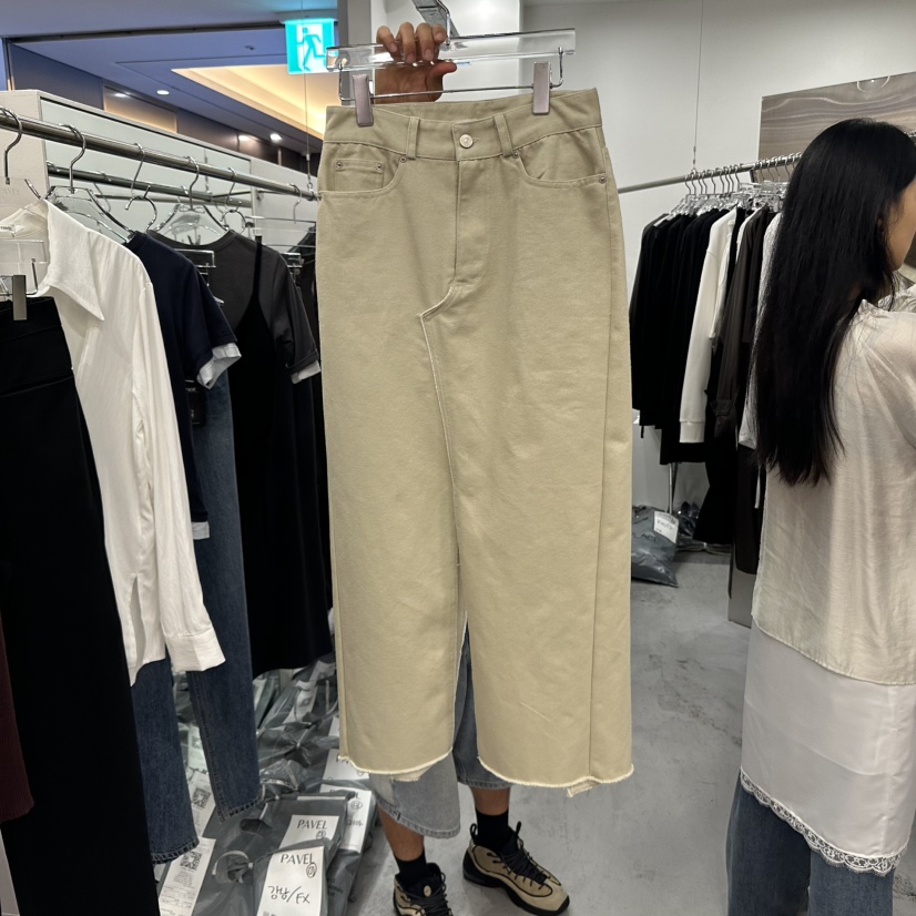 PAVEL韓國代購㊣女士新品時尚人氣真品25秋冬熱賣推薦休閑長裙PAVEL長裙