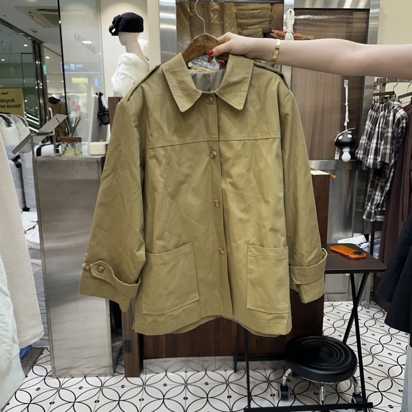BAMBOLINA韓國代購㊣女裝新品熱賣職業25秋冬人氣時尚休閑夾克BAMBOLINA夾克