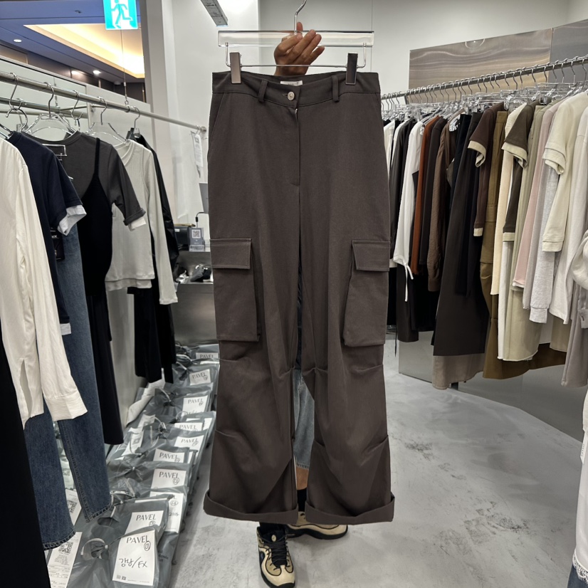 PAVEL東大門㊣實拍女士新款熱賣職業25秋冬時尚真品推薦休閑褲PAVEL休閑褲圖色3