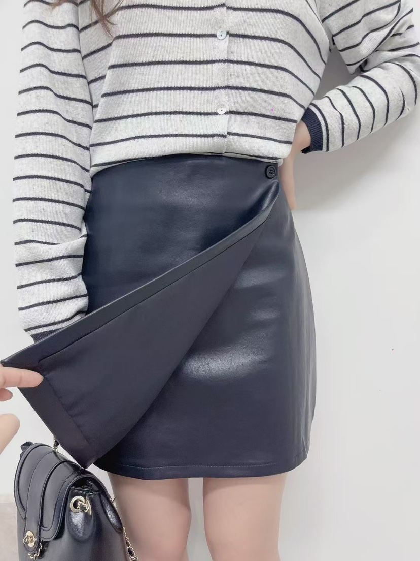 LULULALLA韓國代購㊣女士新品25秋冬推薦人氣休閑時尚真品短裙LULULALLA短裙