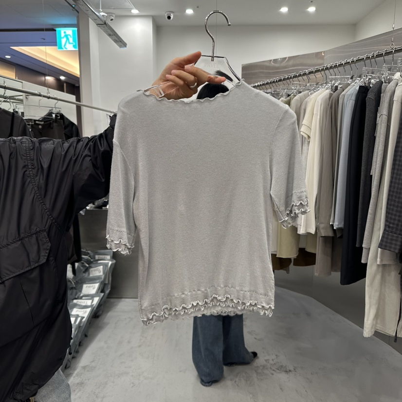 PAVEL東大門㊣直郵女裝新品真品25秋冬時尚熱賣推薦休閑T恤PAVELT恤圖色4