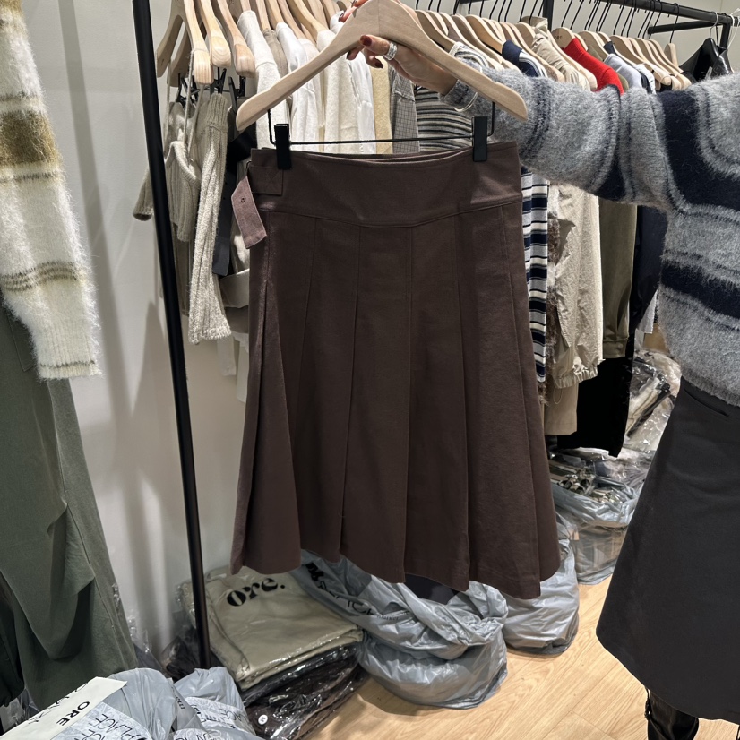 ORE-P韓國代購㊣女裝新款熱賣推薦人氣職業休閑時尚真品長裙ORE長裙