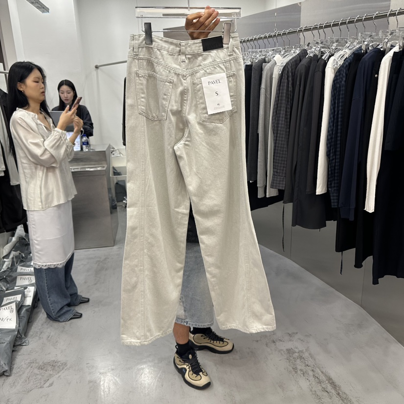 PAVEL東大門㊣代購女士新款熱賣休閑職業25秋冬人氣真品牛仔褲PAVEL牛仔褲