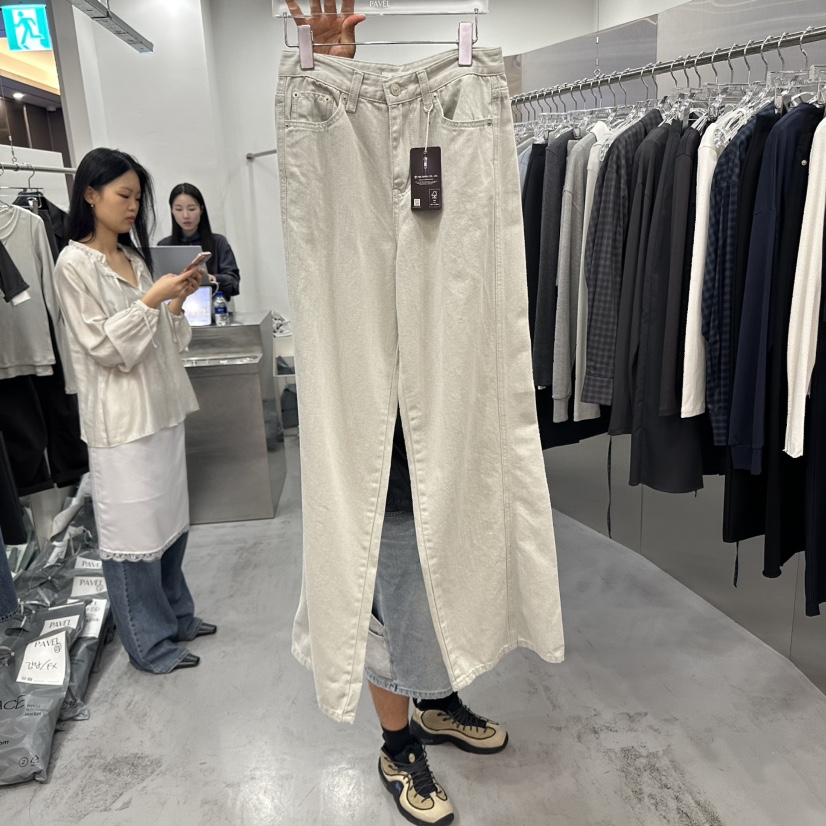 PAVEL東大門㊣代購女士新款熱賣休閑職業25秋冬人氣真品牛仔褲PAVEL牛仔褲