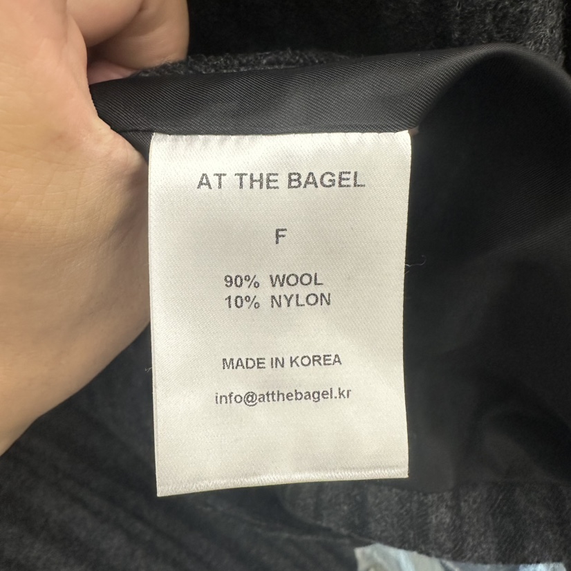 AT THE BAGEL東大門㊣直郵女裝新品熱賣休閑25秋冬真品夾克AT THE BAGEL夾克
