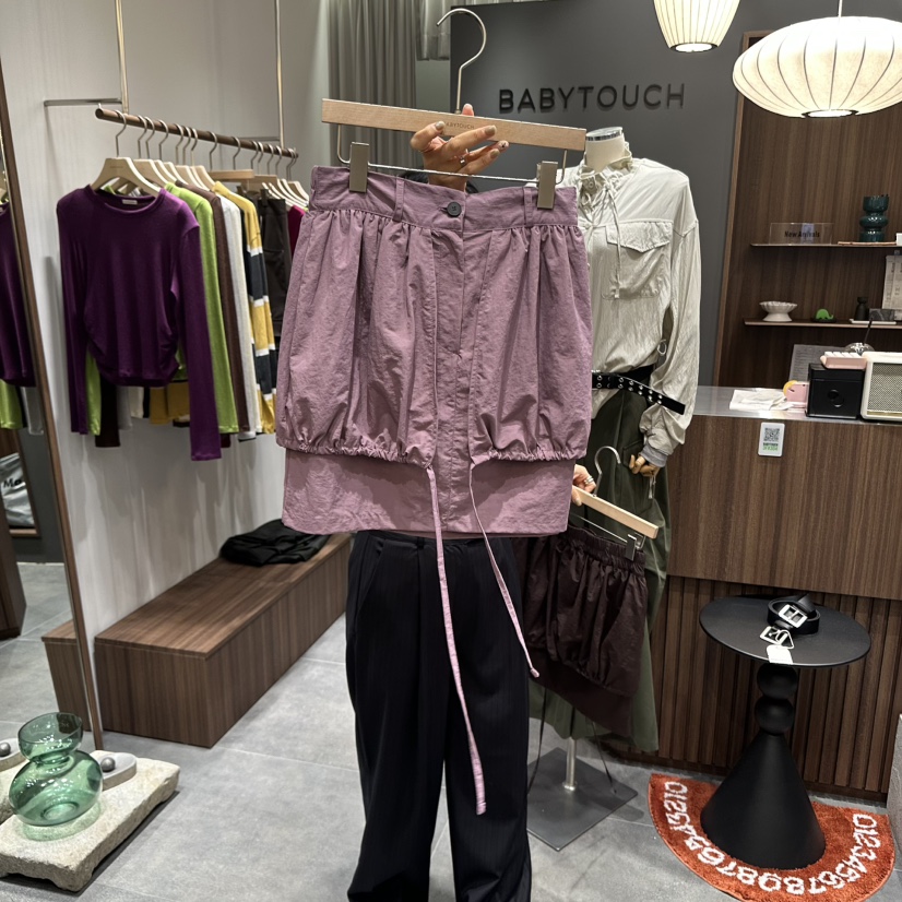 BABYTOUCH東大門㊣實拍女士新品人氣休閑時尚25秋冬推薦短裙BABYTOUCH短裙圖色2