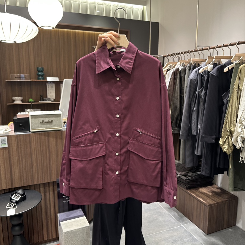 BABYTOUCH東大門㊣直郵女裝新品25秋冬職業真品熱賣夾克寬松BABYTOUCH夾克圖色2