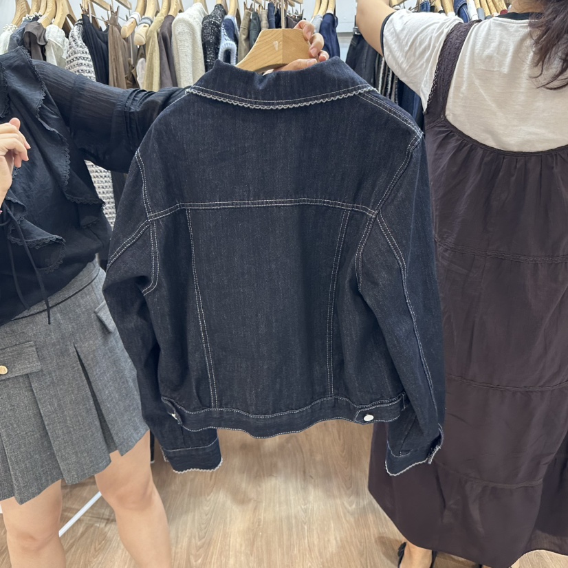 ABLESTUDIO韓國代購㊣女裝新款職業休閑時尚熱賣推薦夾克刺繡ABLESTUDIO夾克