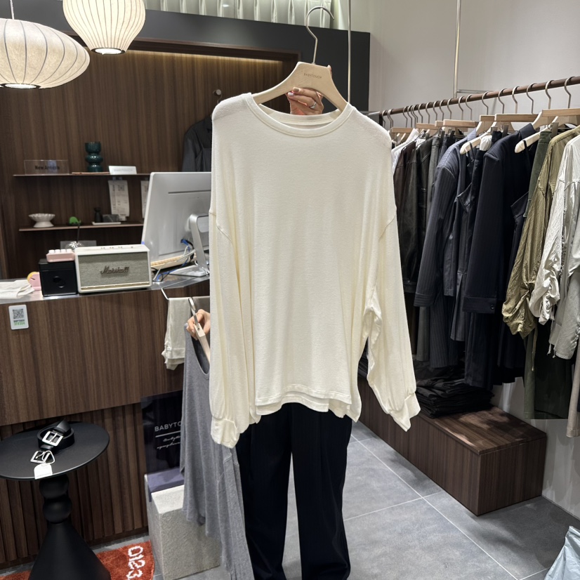 BABYTOUCH東大門㊣實拍女士新品推薦25秋冬時尚休閑長袖T恤BABYTOUCH長袖T恤