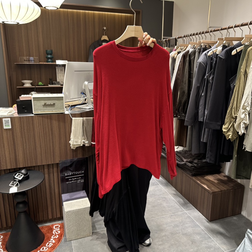 BABYTOUCH東大門㊣實拍女士新品推薦25秋冬時尚休閑長袖T恤BABYTOUCH長袖T恤圖色4