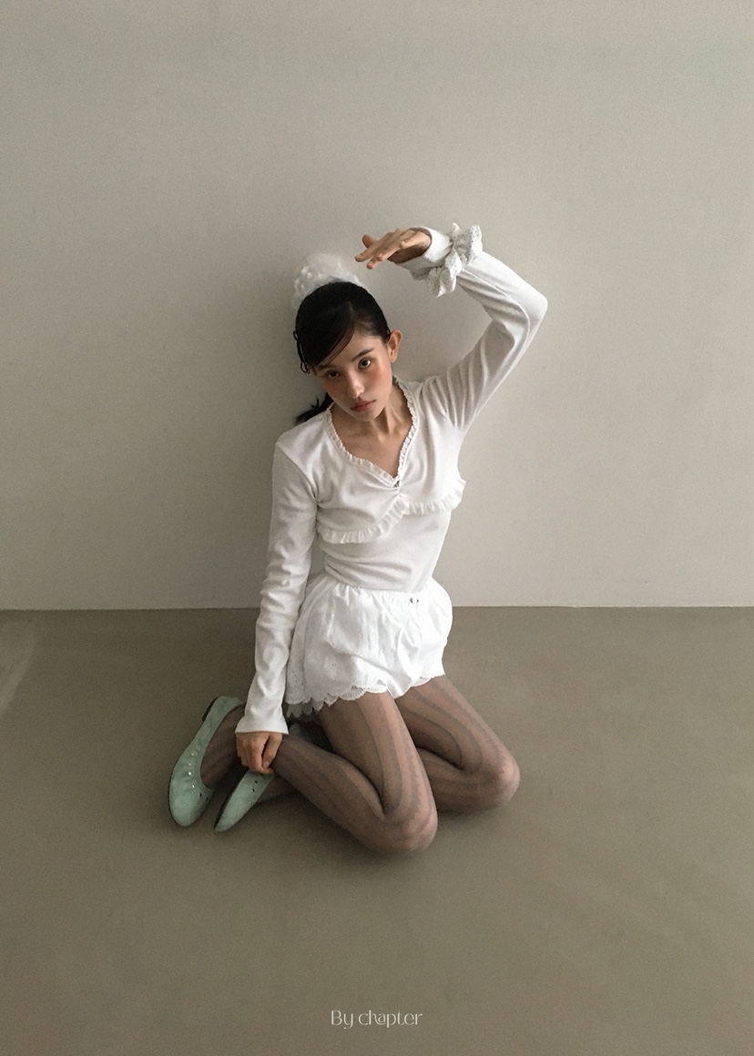 BY CHAPTER東大門㊣直郵女士新款推薦休閑真品熱賣長袖T恤Chapter長袖T恤
