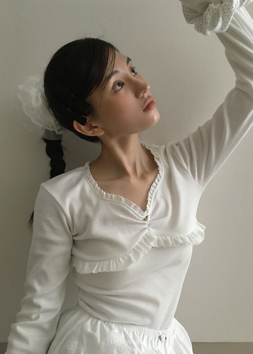 BY CHAPTER東大門㊣直郵女士新款推薦休閑真品熱賣長袖T恤Chapter長袖T恤