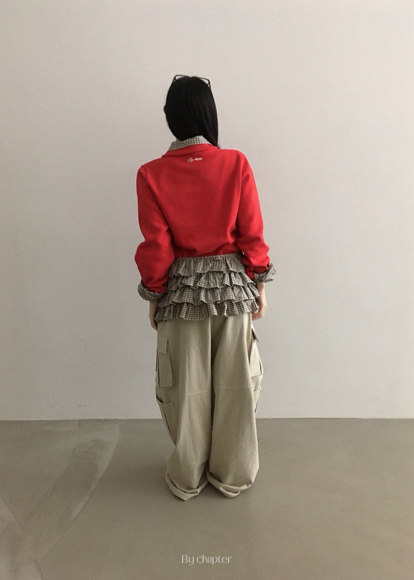 BY CHAPTER東大門㊣實拍女士新品25秋冬職業時尚推薦熱賣衛衣Chapter衛衣