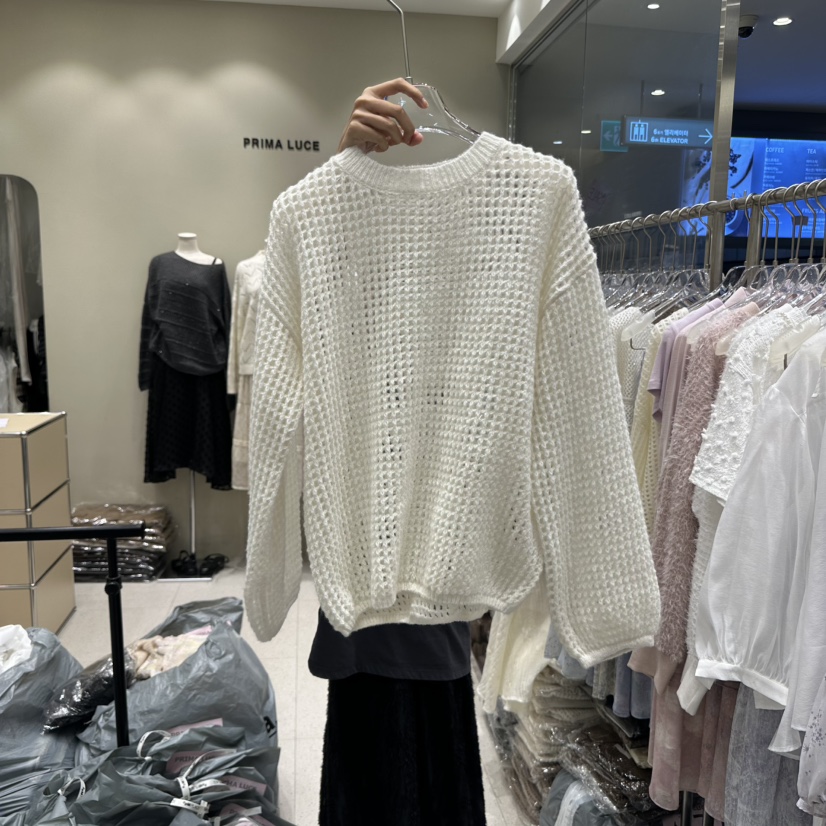 PRIMA LUCE韓國直郵㊣女裝新品休閑推薦職業時尚真品針織衫CHARLOTTE針織衫