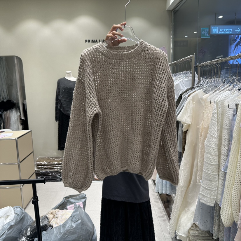 PRIMA LUCE韓國直郵㊣女裝新品休閑推薦職業時尚真品針織衫CHARLOTTE針織衫圖色3