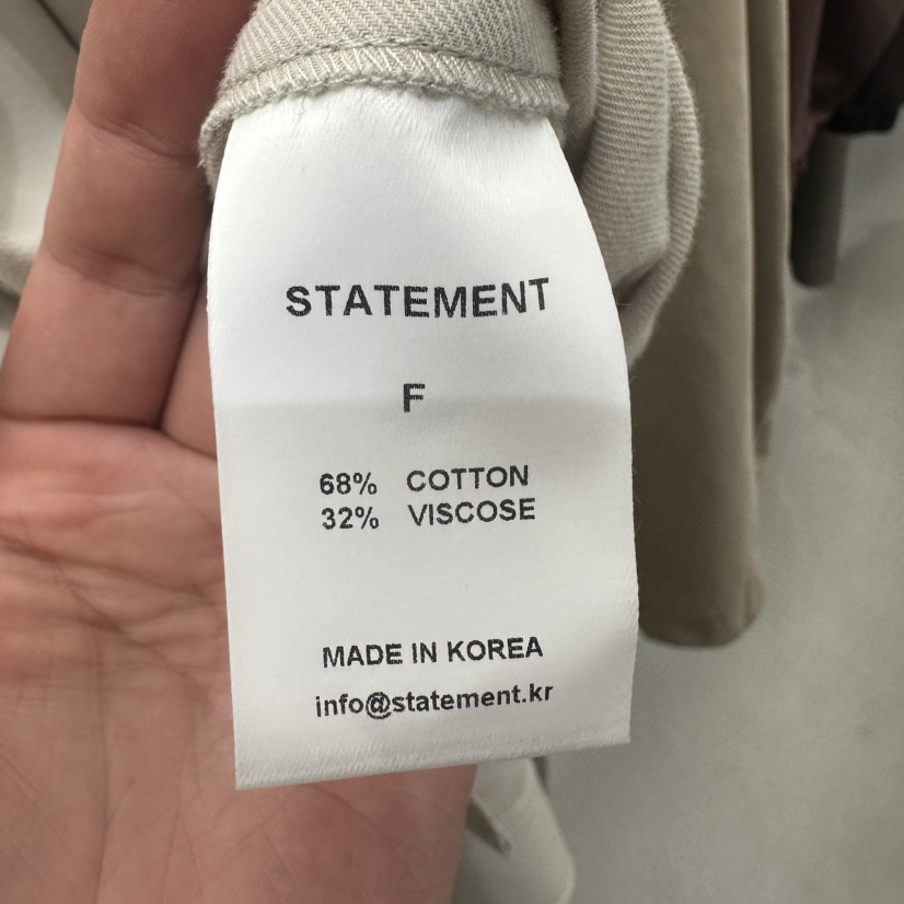 STATEMENT東大門㊣實拍女裝新品25秋冬時尚熱賣推薦襯衫蕾絲衫STATEMENT襯衫/蕾絲衫