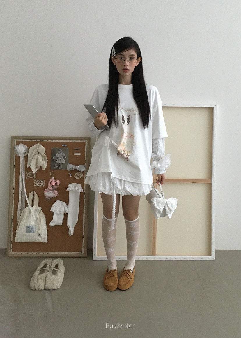 BY CHAPTER東大門㊣直郵女士新品時尚推薦熱賣裙褲含腰繩雙面Chapter裙褲