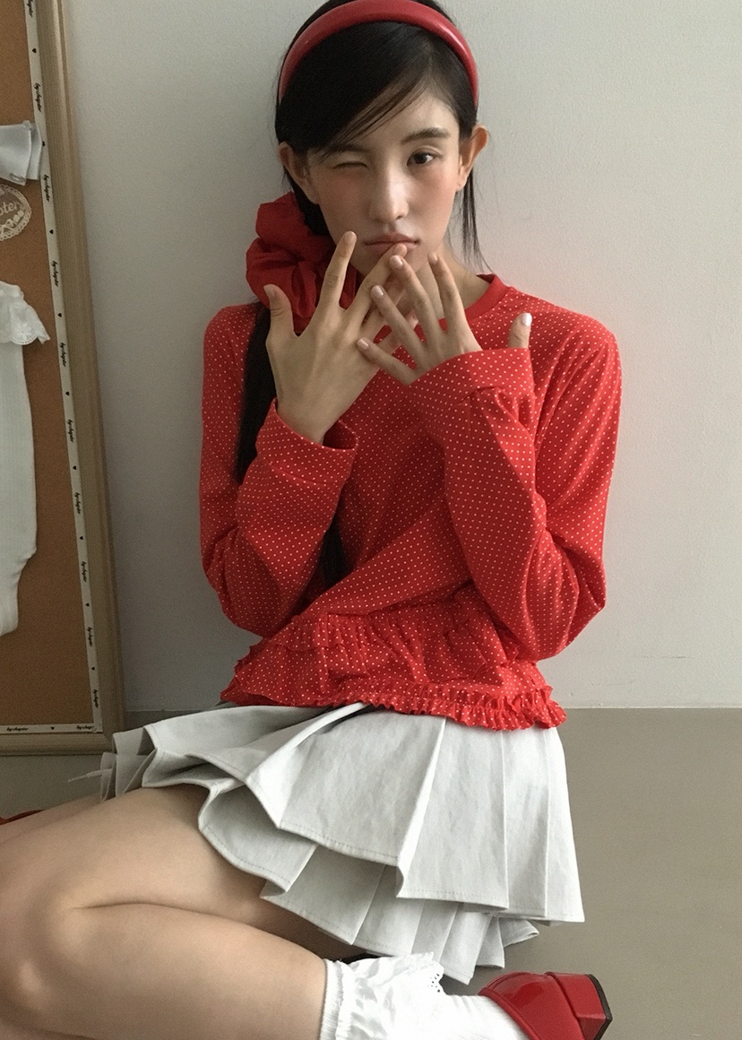 BY CHAPTER韓國代購㊣女裝新品25秋冬休閑職業時尚長袖T恤Chapter長袖T恤