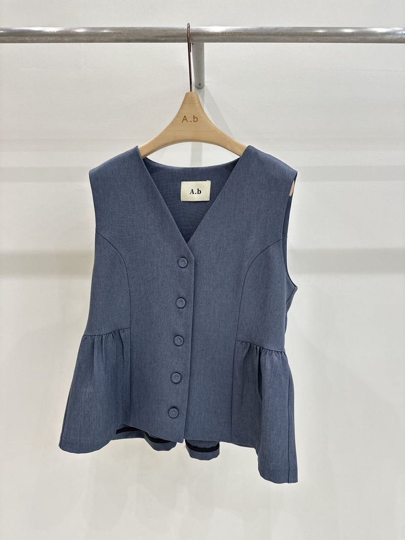 AUTUMN BEIGE-Q韓國直郵㊣女裝新品25秋冬休閑職業人氣馬甲A.b/AUTUMN BEIGE馬甲圖色2
