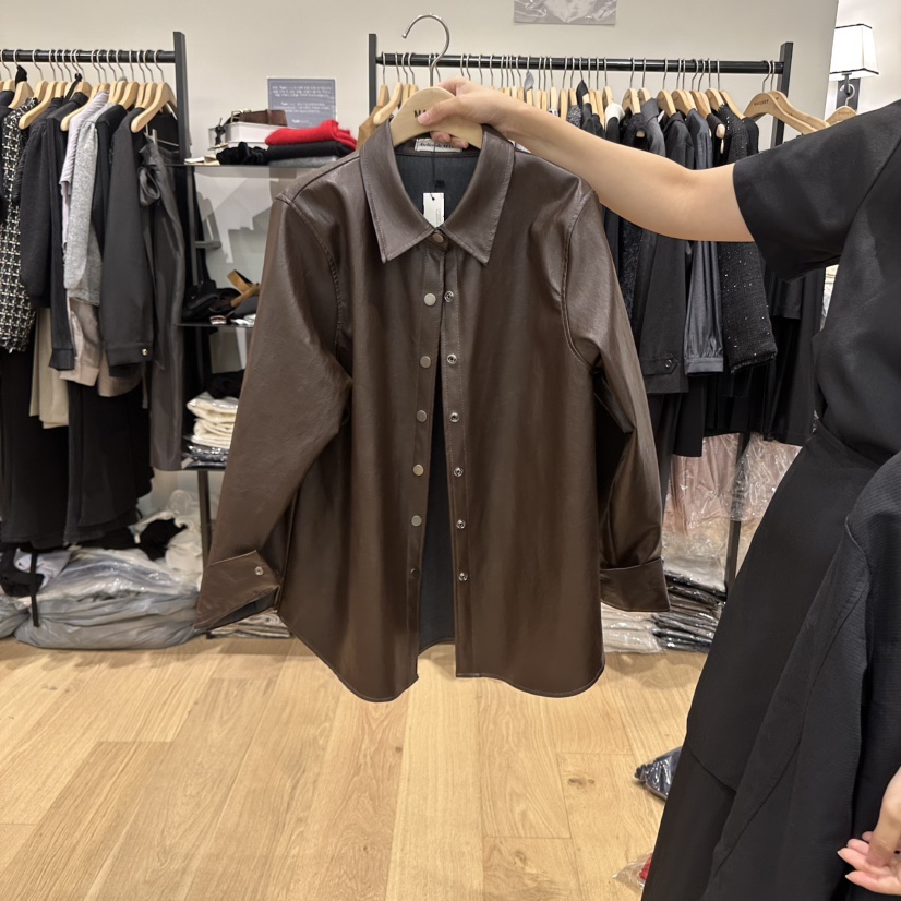 M.G.N東大門㊣實拍女裝新品25秋冬人氣推薦休閑時尚熱賣夾克MAGNET夾克