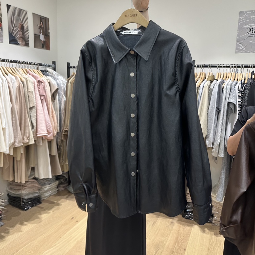 M.G.N東大門㊣實拍女裝新品25秋冬人氣推薦休閑時尚熱賣夾克MAGNET夾克圖色2