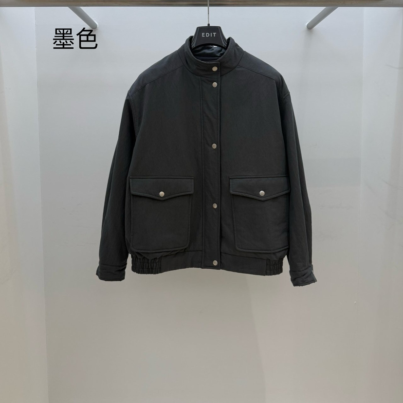 EDIT東大門㊣實拍女士新款真品時尚推薦職業休閑熱賣25秋冬夾克EDIT夾克圖色2
