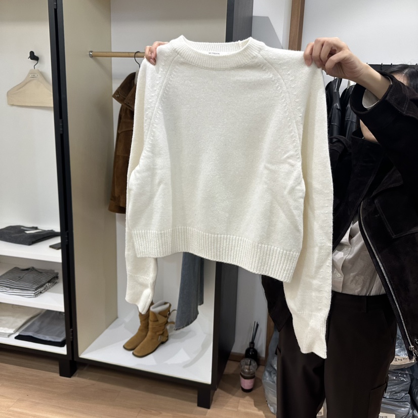 MUYBIEN東大門㊣直郵女裝新品職業真品推薦人氣熱賣時尚針織衫MUYBIEN針織衫圖色4