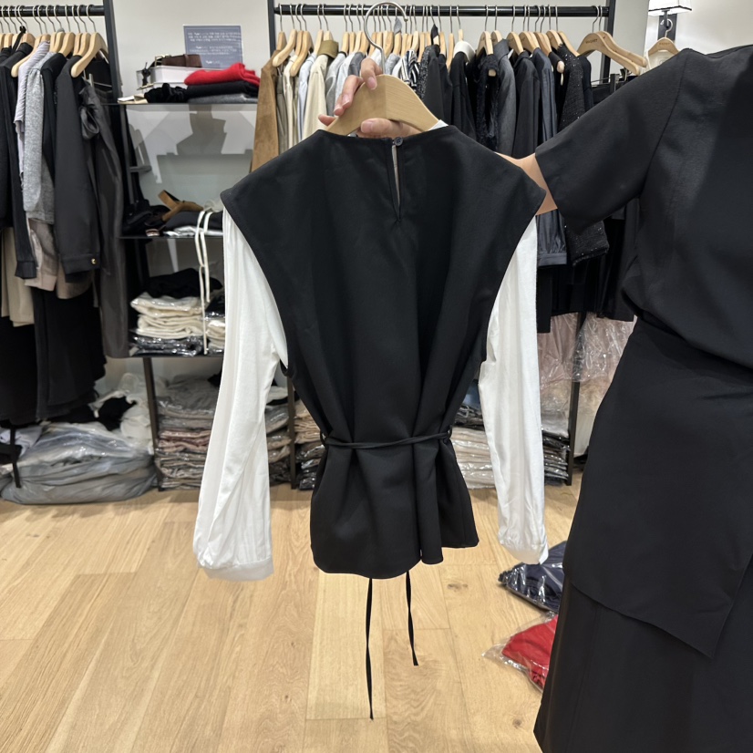 M.G.N東大門㊣實拍女士新品推薦真品25秋冬時尚馬甲不含內搭MAGNET馬甲