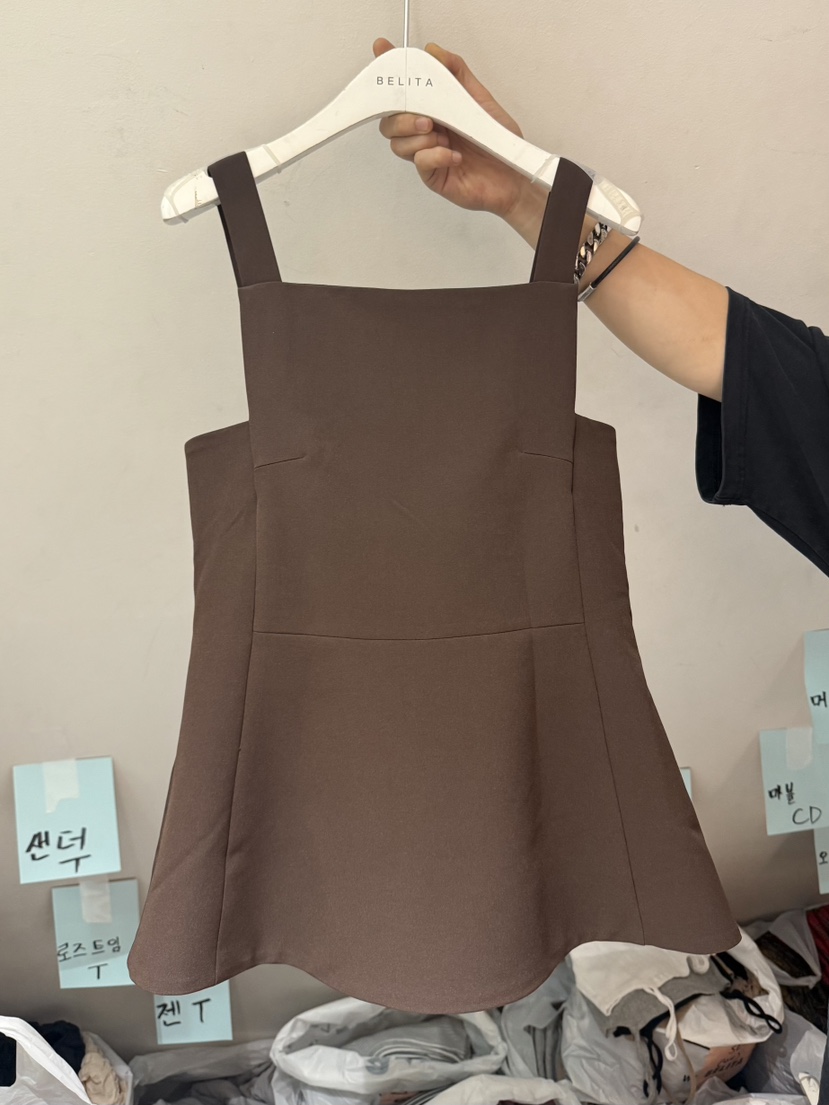 BELITA-L韓國代購㊣女裝新品真品25秋冬推薦職業熱賣吊帶背心BELITA-L吊帶/背心