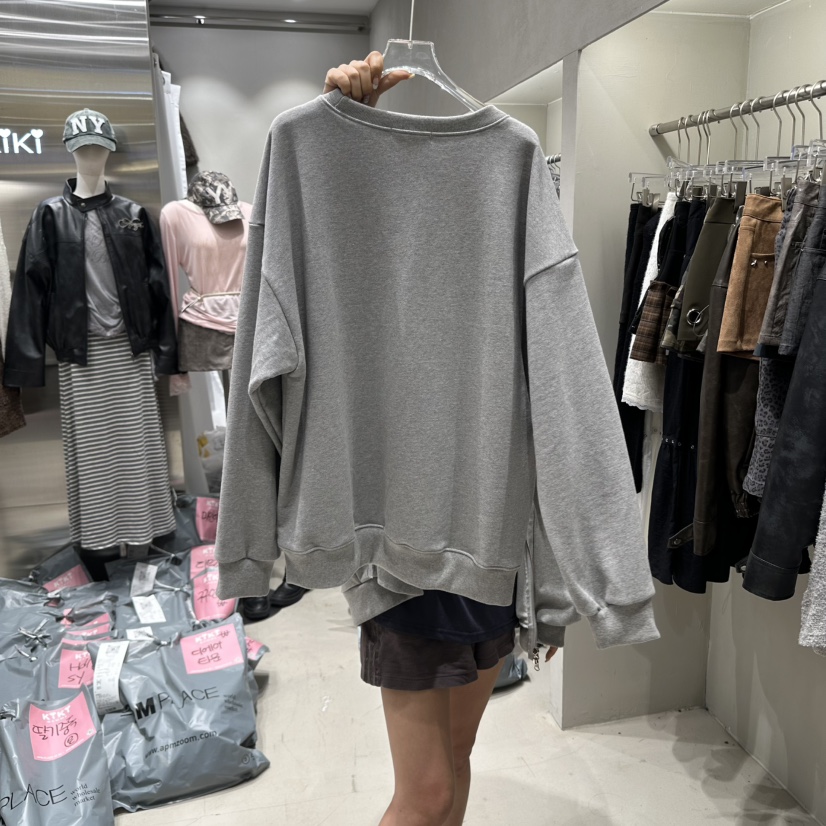 KIKI東大門㊣實拍女士新品休閑真品熱賣推薦人氣時尚職業衛衣KIKI衛衣