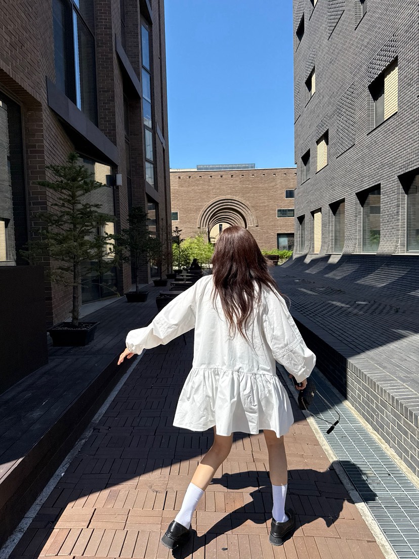 SOLAR東大門㊣代購女裝新品休閑推薦人氣職業真品25秋冬連衣裙SOLAR連衣裙