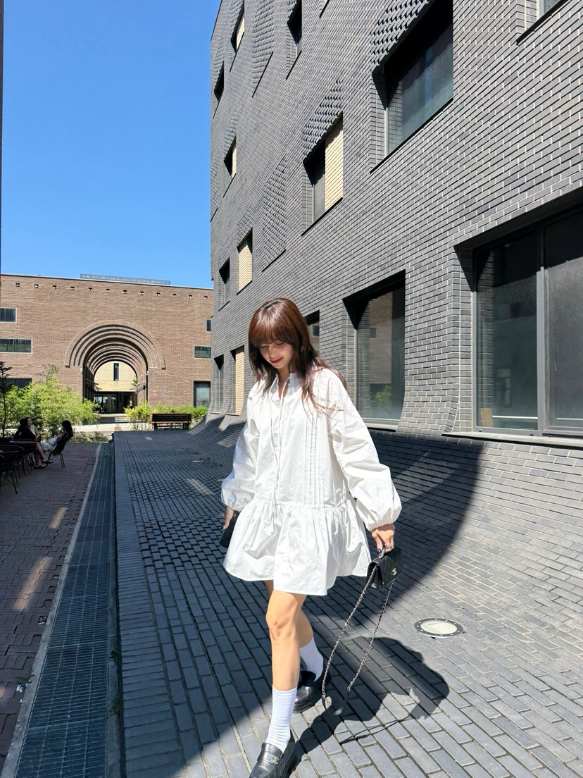 SOLAR東大門㊣代購女裝新品休閑推薦人氣職業真品25秋冬連衣裙SOLAR連衣裙