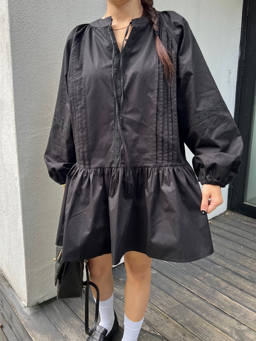 SOLAR東大門㊣代購女裝新品休閑推薦人氣職業真品25秋冬連衣裙SOLAR連衣裙