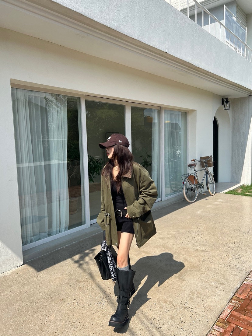 SOLAR韓國代購㊣女裝新品推薦休閑熱賣真品職業25秋冬時尚夾克SOLAR夾克