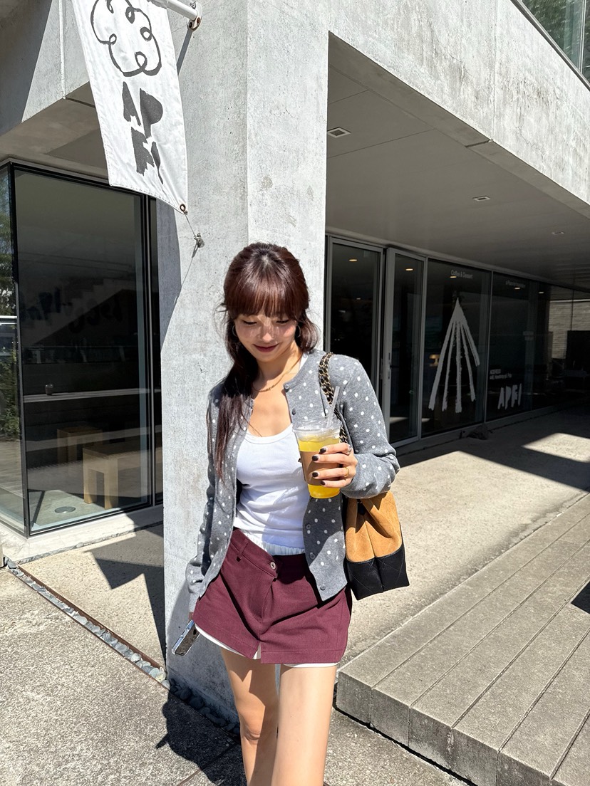 SOLAR東大門㊣實拍女裝新品休閑熱賣真品時尚25秋冬裙褲奶油色SOLAR裙褲