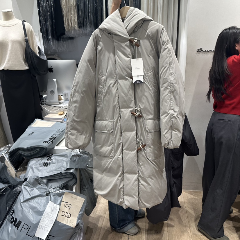 BRUNI/RICOTTA韓國直郵㊣女士新品人氣休閑熱賣長款羽絨服BRUNI/RICOTTA長款羽絨服圖色1