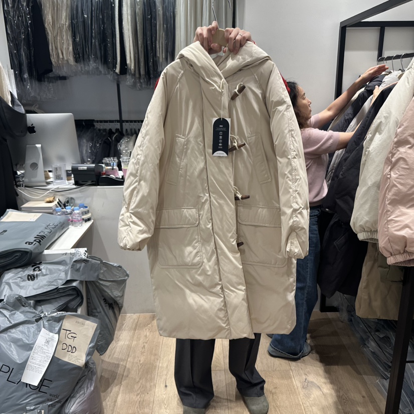 BRUNI/RICOTTA韓國直郵㊣女士新品人氣休閑熱賣長款羽絨服BRUNI/RICOTTA長款羽絨服圖色2